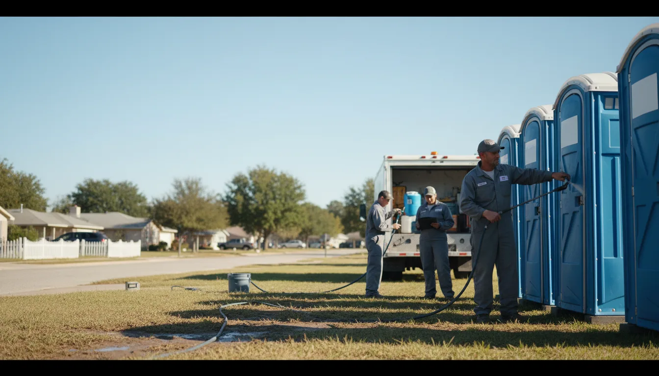 Long-Term Portable Toilet Rental in Logan, IA near me
